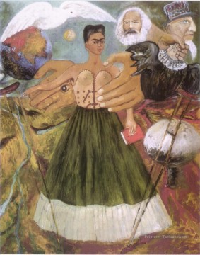 Frida Kahlo œuvres - Le marxisme donnera la santé au féminisme malade Frida Kahlo